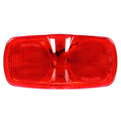 Truck-Lite 2660 Red Marker & Clearance - LED 2''x 4'' - Rectangular-16 Diode Pattern