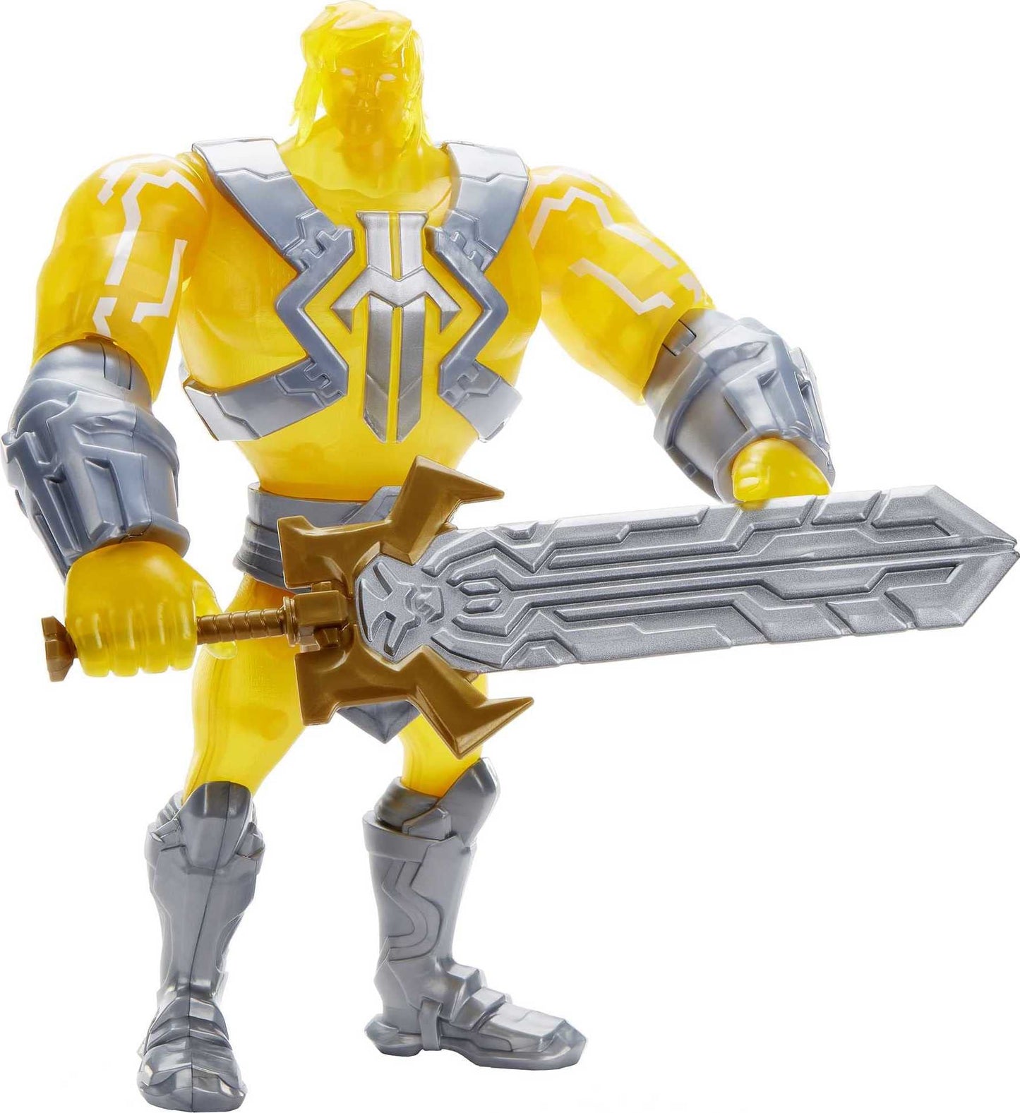 Masters of the Universe He-Man and The He-Man Large Figure with Accessory Inspired by Motu Netflix Animated Series, 8.5in Collectible Toy