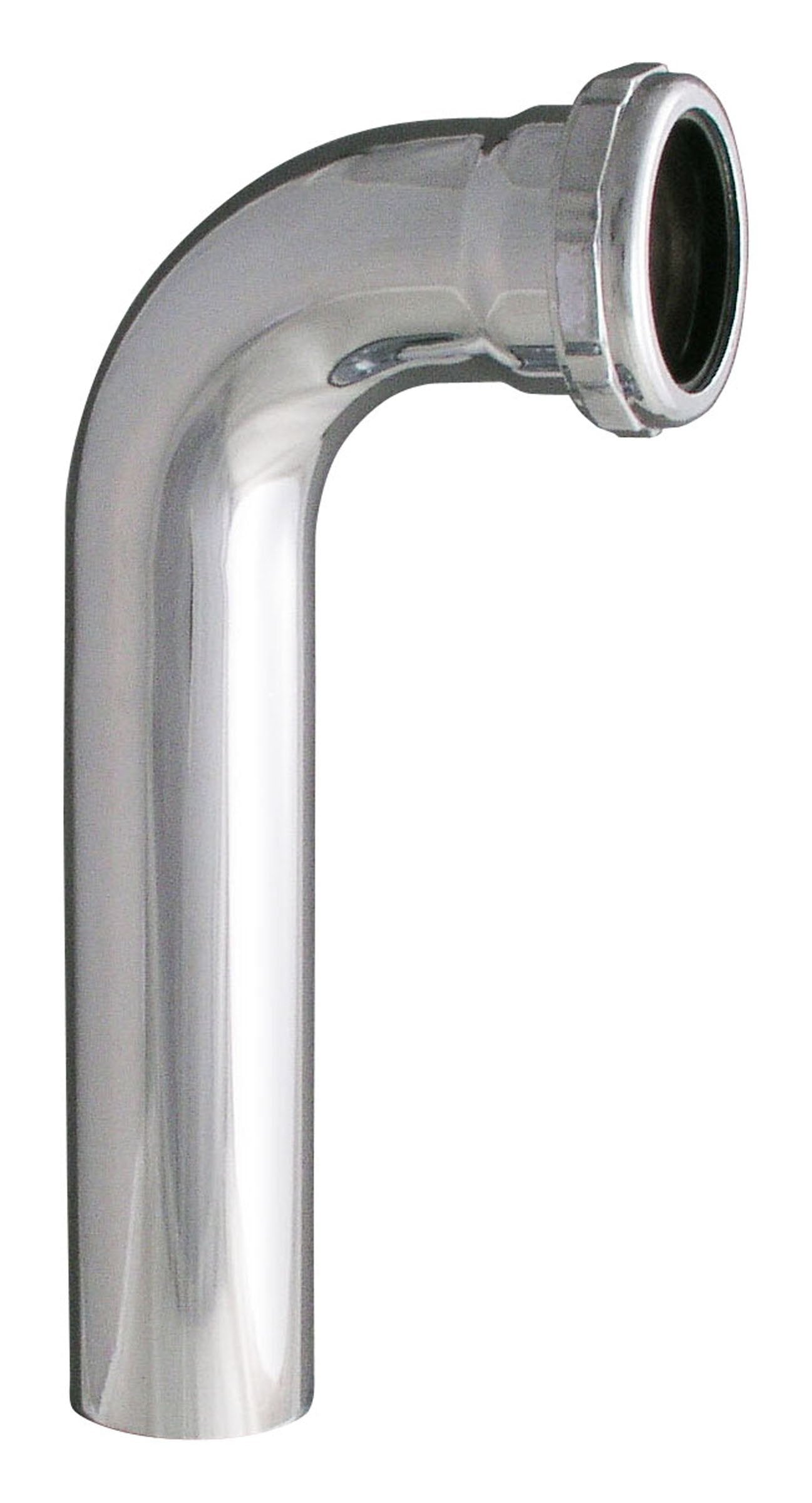 LDR Industries 505 6108 Slip Connect Kitchen Waste Arm, 1-1/2" x 7", Chrome Plated Brass