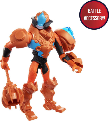 He-Man and the Masters of the Universe Man-at-Arms Large Figure with Accessory Inspired by MOTU Netflix Animated Series, 8.5-in Collectible Toy for Kids Ages 4 Years & Older