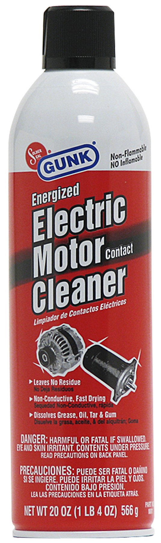 Electric Motor Contact Cleaners - 20oz aerosol electric motor contact &amp; b [Set of 12]12