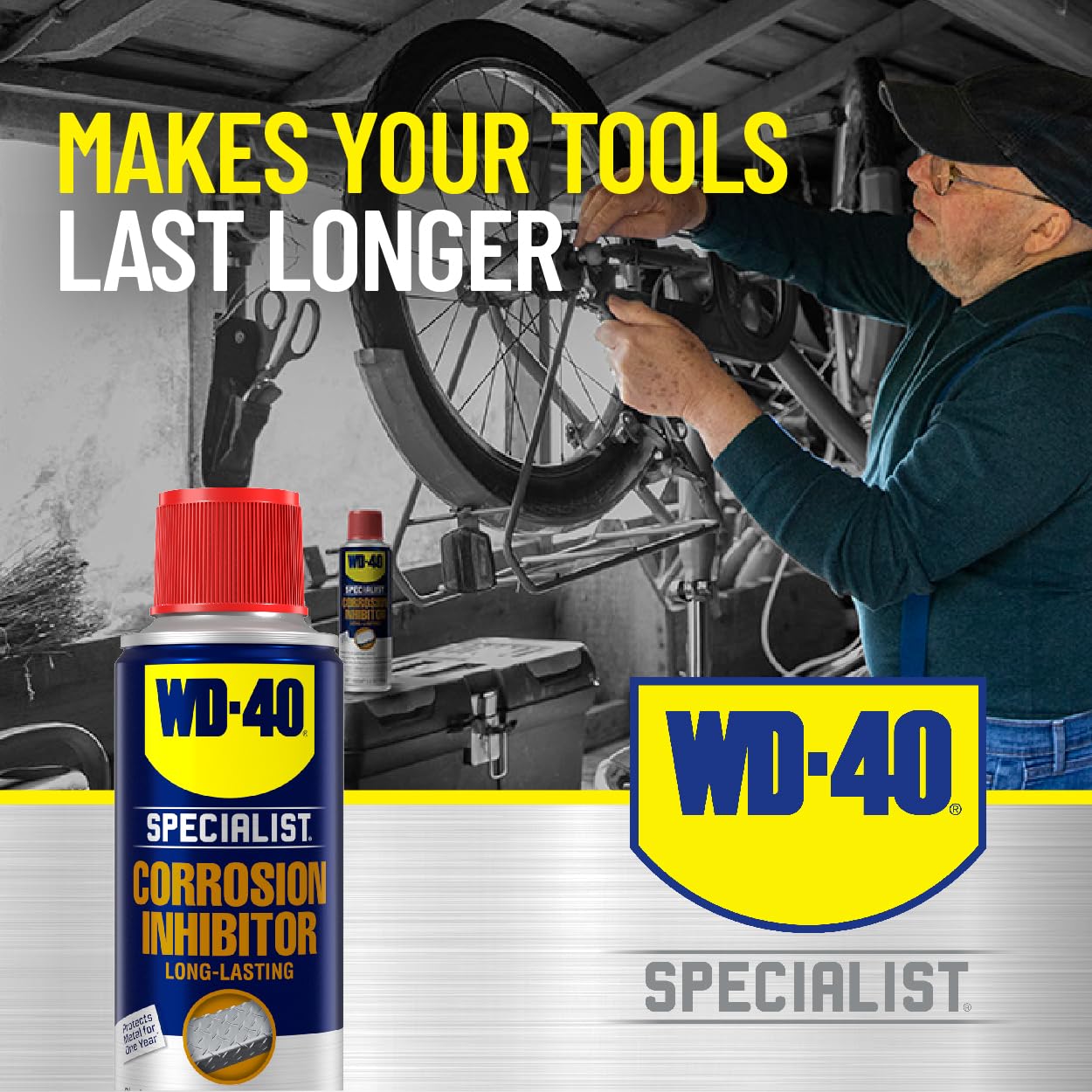 WD-40 Specialist Corrosion Inhibitor, Long-Lasting Anti-Rust Spray, 6.5 OZ [6-Pack]