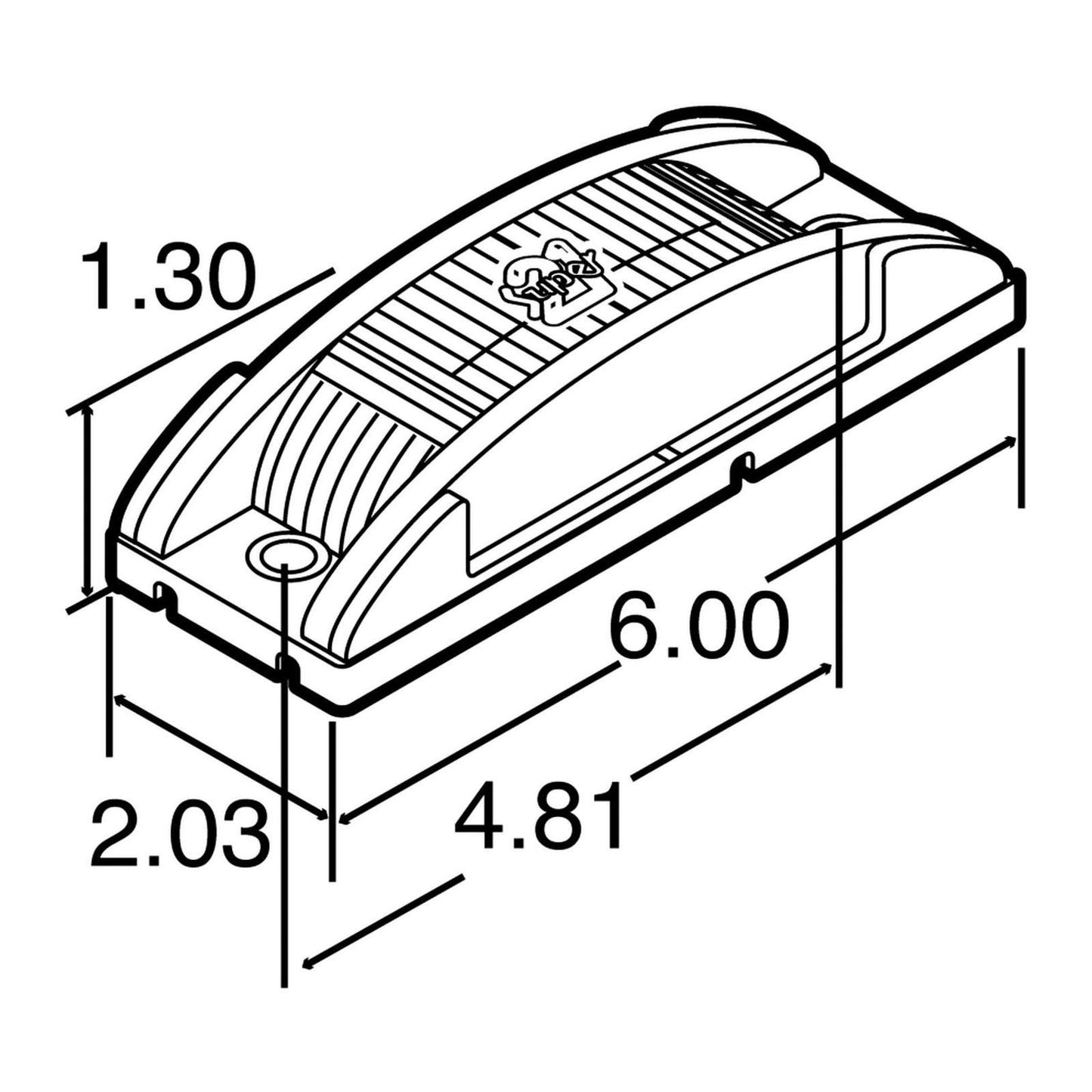 Truck-Lite (21002Y) Reflectorized Marker/Clearance Lamp