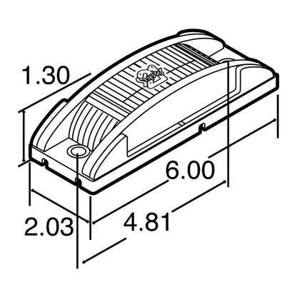 Truck-Lite (21002Y) Reflectorized Marker/Clearance Lamp