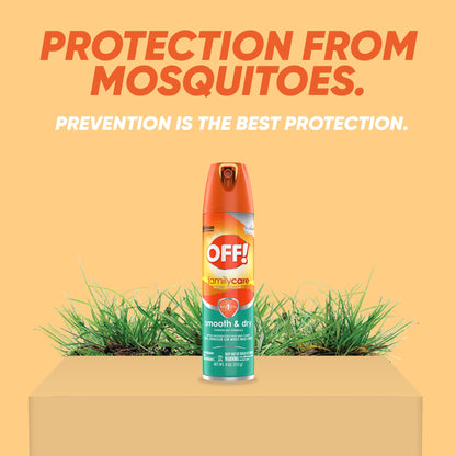 OFF Familycare Smooth and Dry Insect Repellent, 4 Ounce