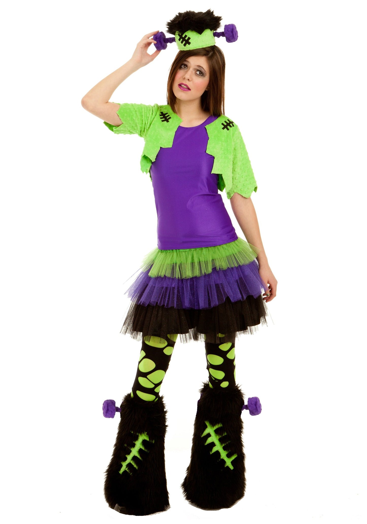 Princess Paradise Tween Girls Frankenstein Monster Kids Halloween Costume