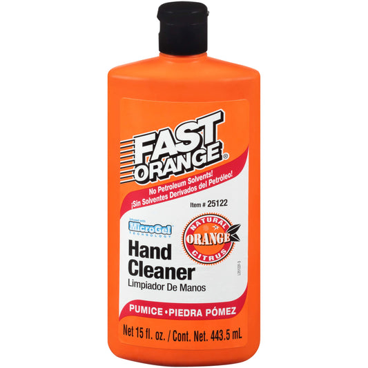 Permatex 25122-12PK Fast Orange Pumice Lotion Hand Cleaner - 15 fl. oz., (Pack of 12)