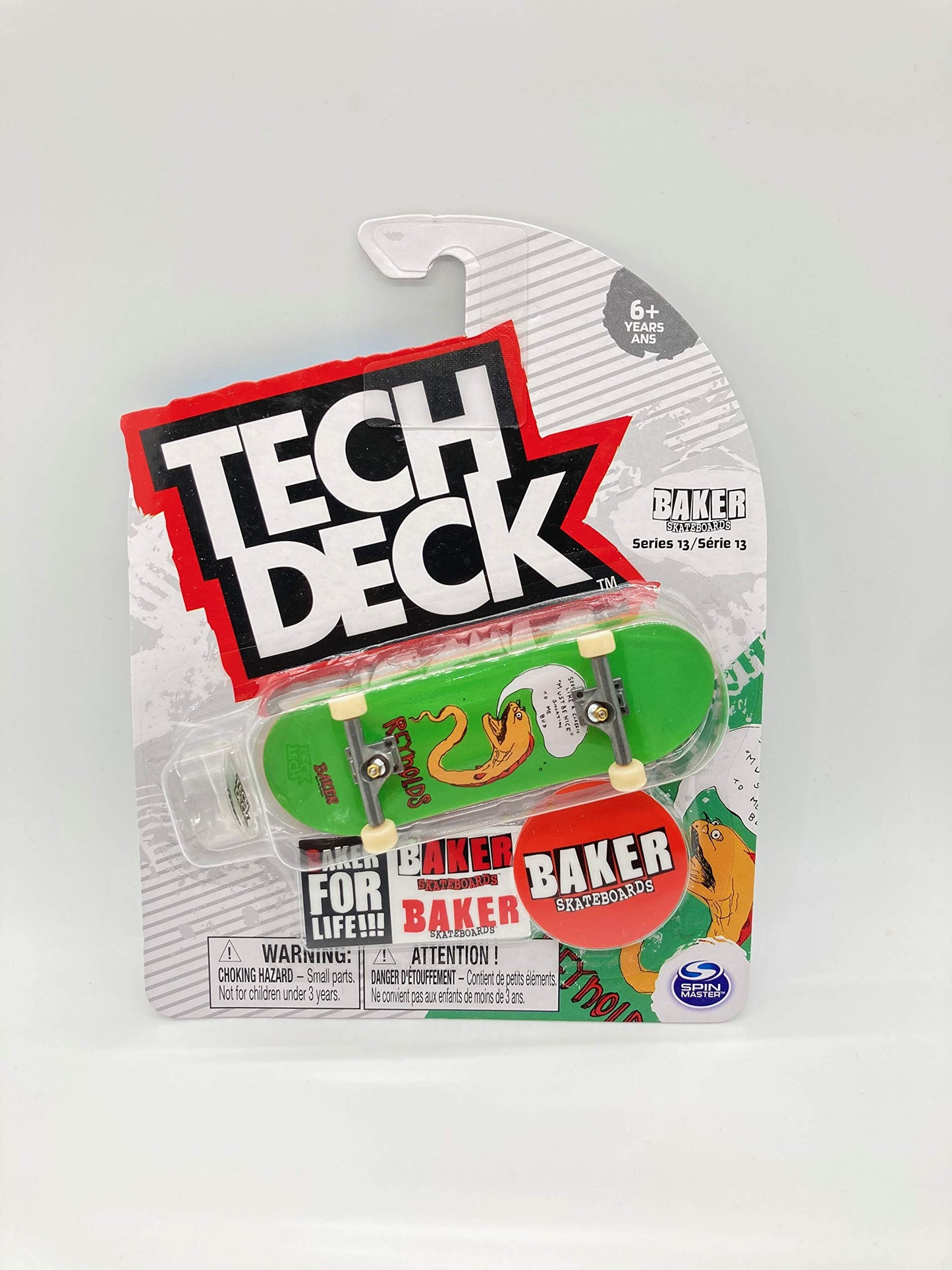 Tech Deck Series 13 Baker Skateboards Andrew Reynolds Fingerboard