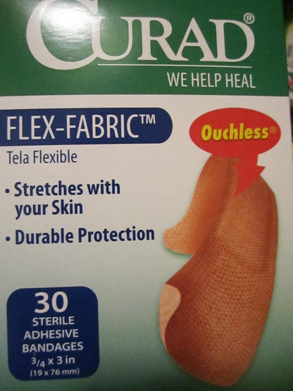 Gurad30 Sterile Adhesive Bandages 3/4 X3 in (19x76mm)