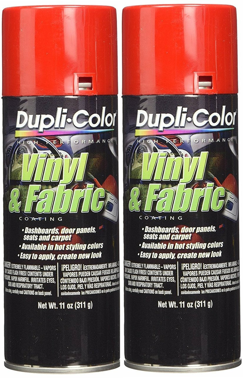 Dupl HVP100 Red Vinyl & Fabric Coating 11 oz. Aerosol (2 Pack) …