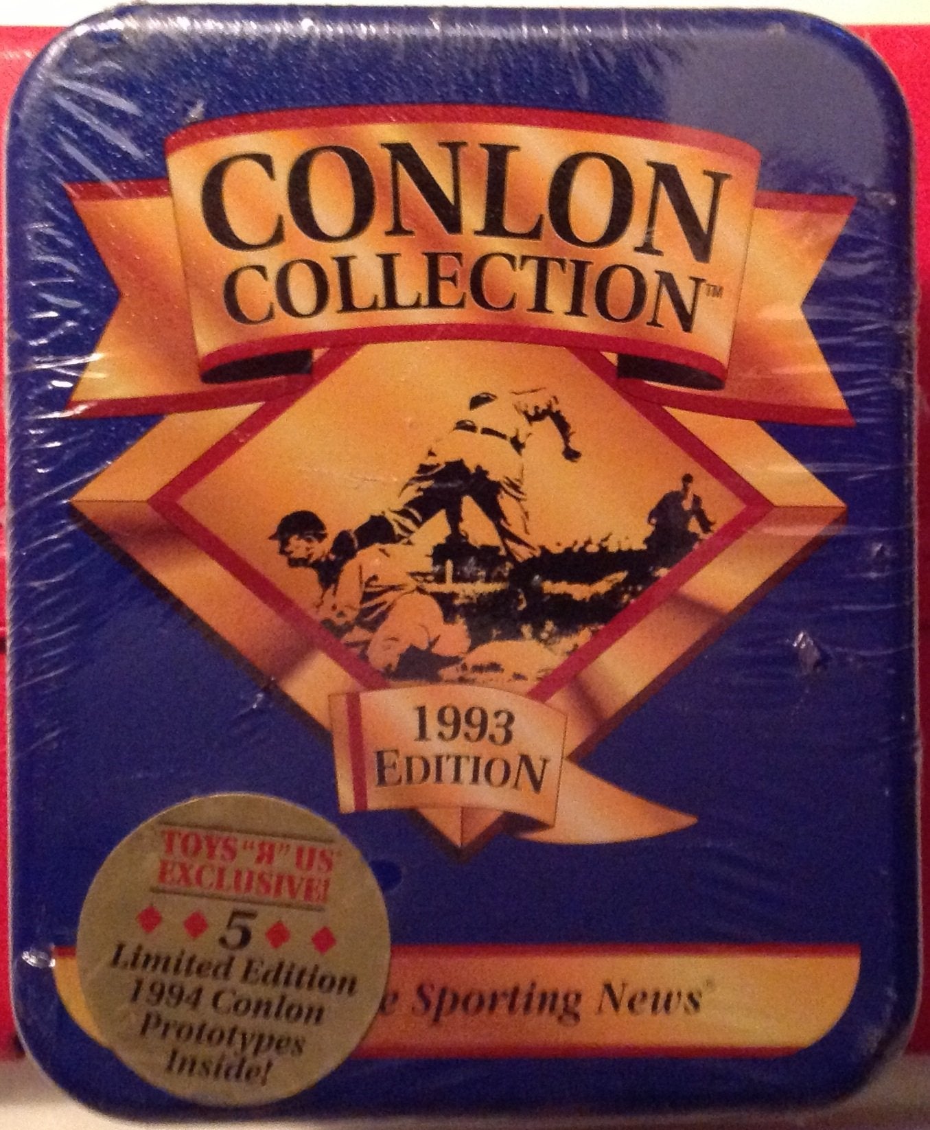 Conlon Collection 1993 Edition from The Sporting News 330 Card Set Collectible Tin