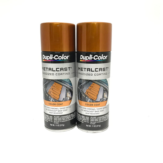 Dupli-Color MC205 Orange Metal Cast Anodized Color - 11 oz.-2 PACK