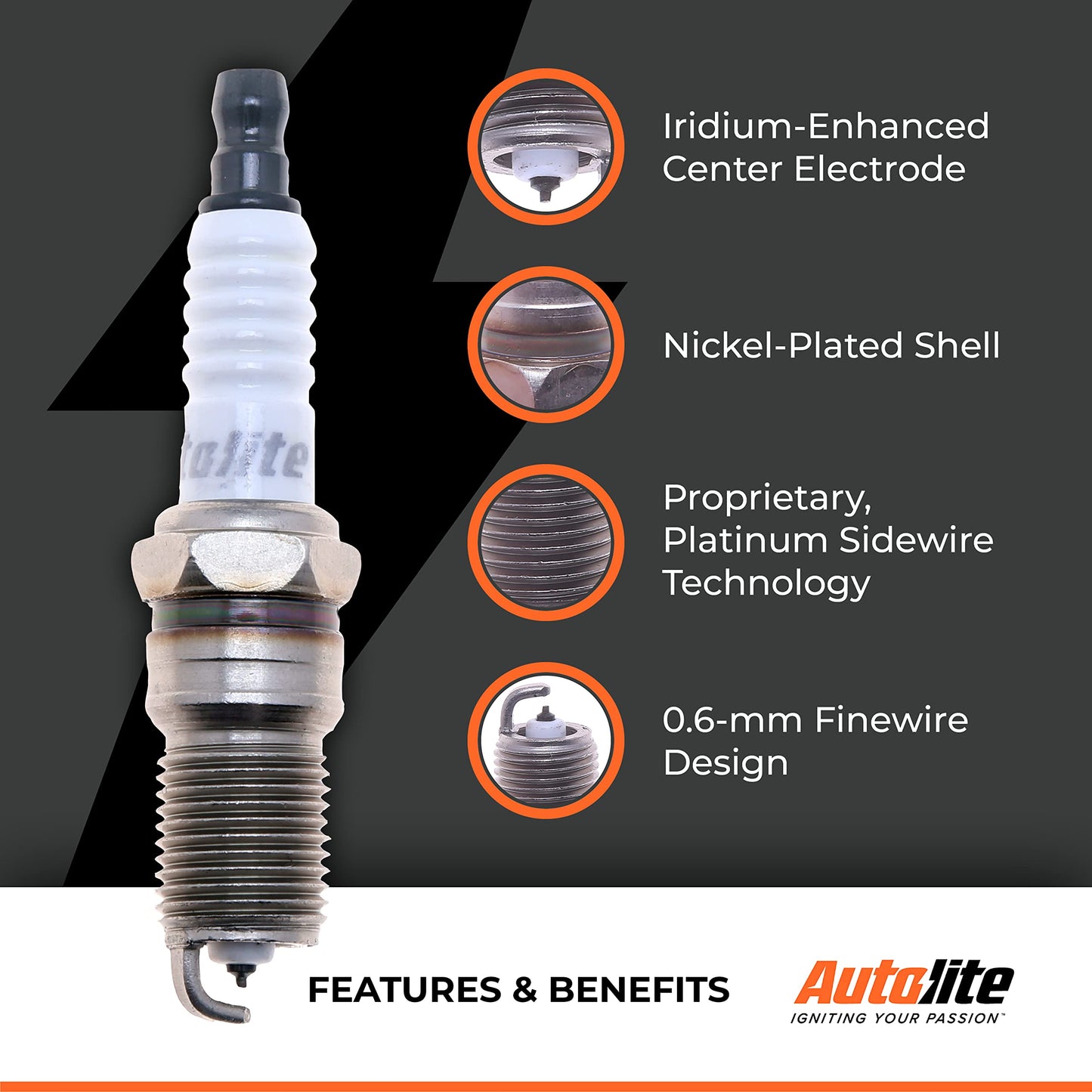 Autolite XP5863 Iridium XP Spark Plug