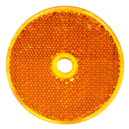 Truck-Lite 52A 2" Round Yellow Reflector