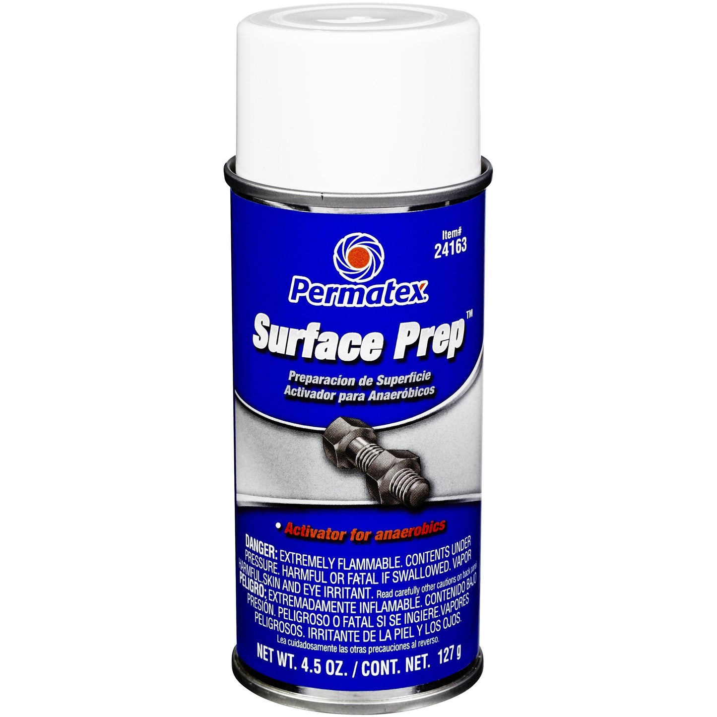 Permatex 24163 Surface Prep Activator for Anaerobics, 4.5 oz.