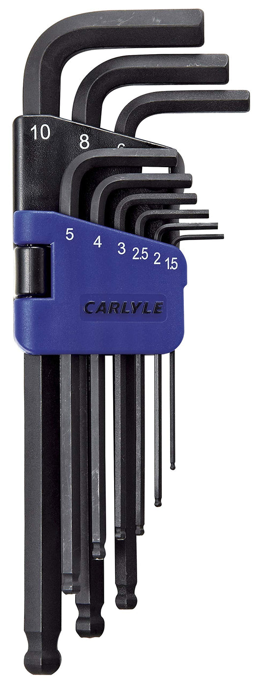 Carlyle Hand Tools HKLMMS9 Hex Key Set