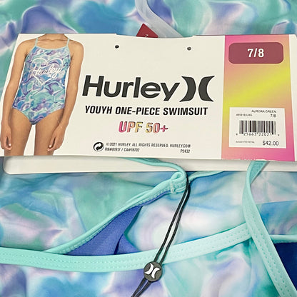 Hurley Girls' One-Piece Swimsuit Size 7/8