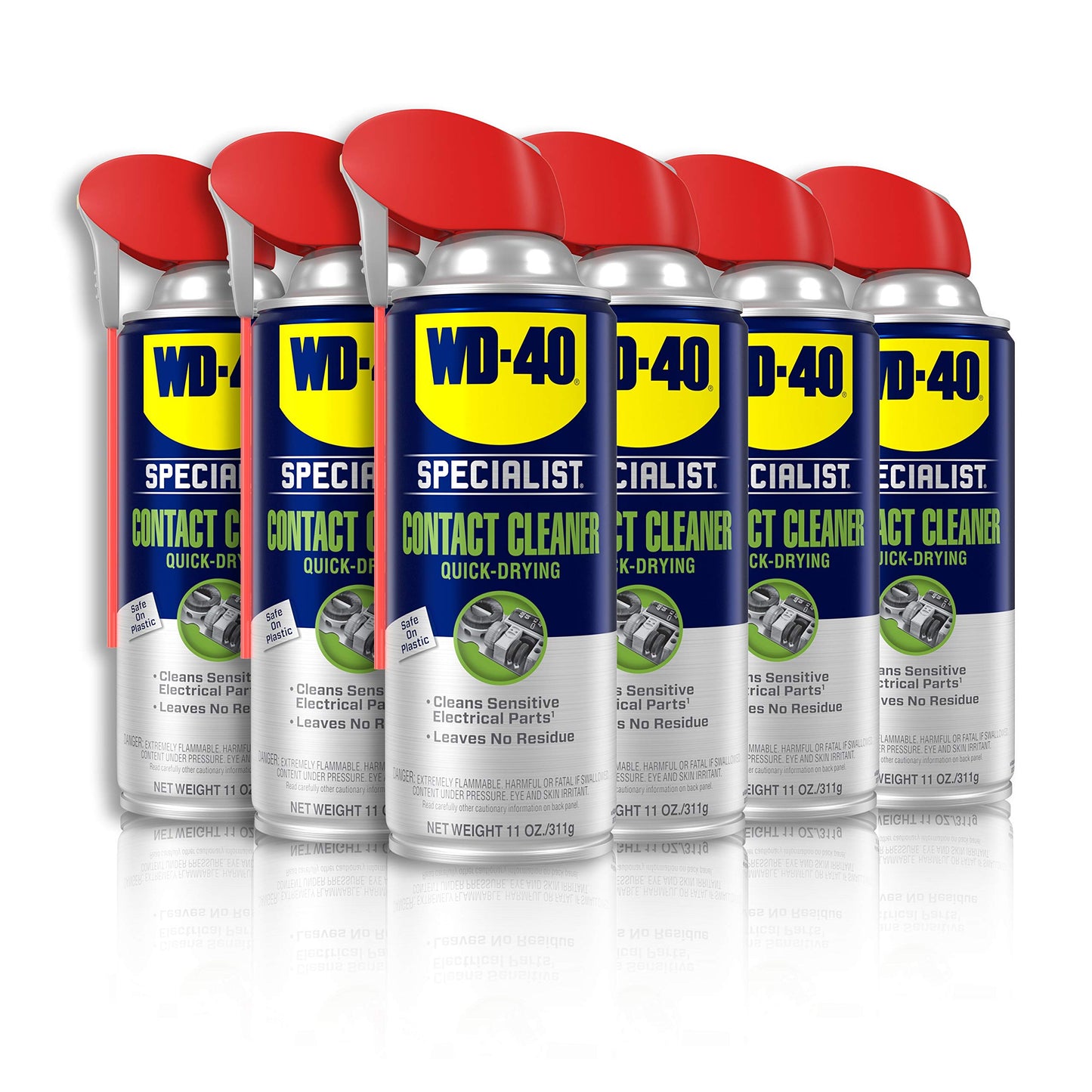 WD-40 Specialist Contact Cleaner Spray, 11 oz. [6-PACK]