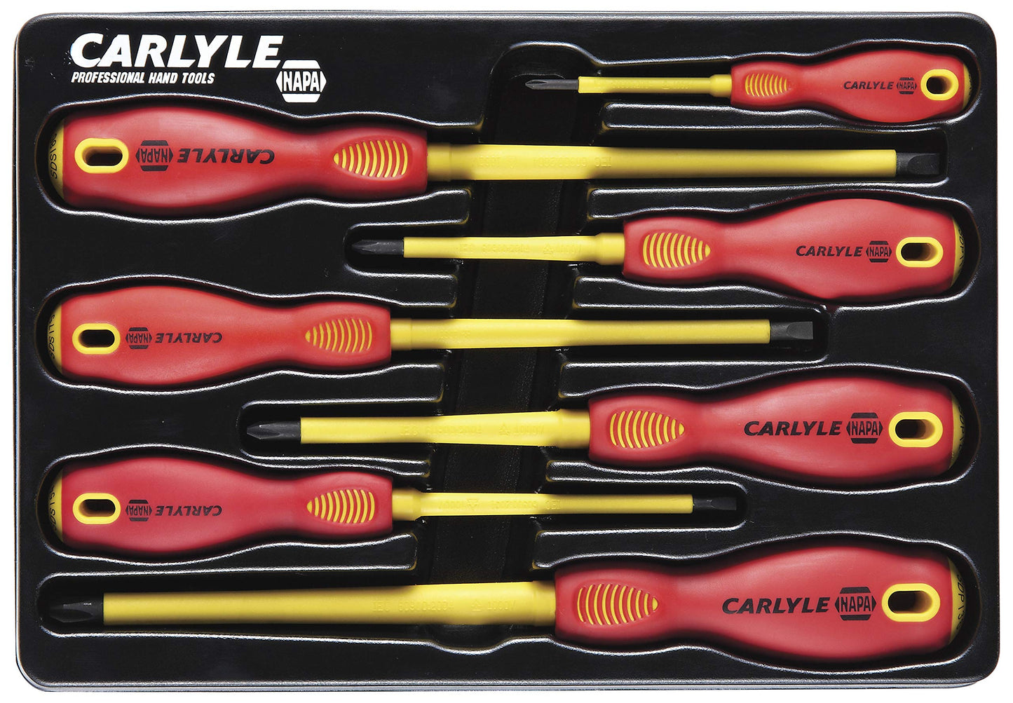 Carlyle Hand Tools SDSI7 Screwdriver Set