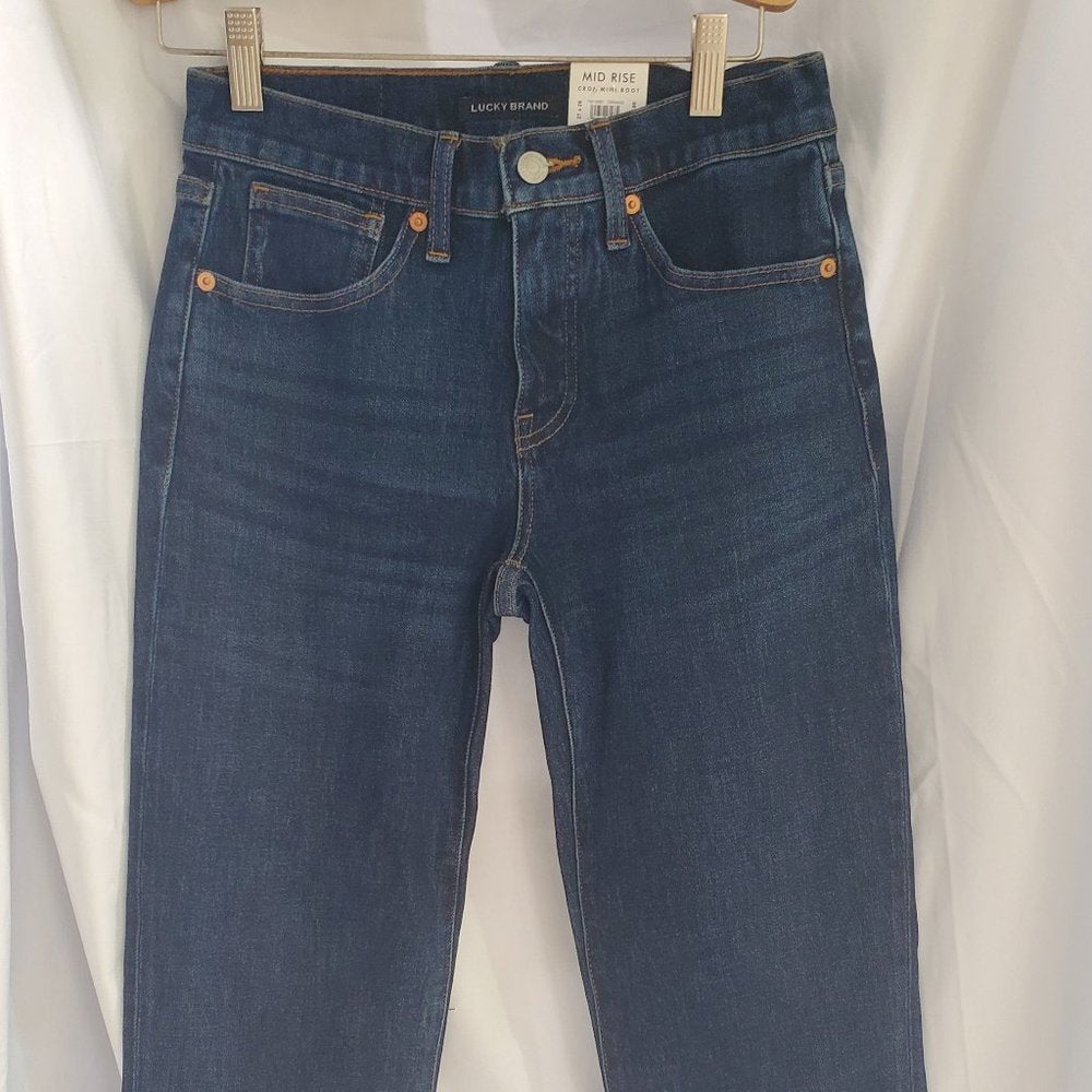 Mid Rise Ava Mini Boot 4-Way Stretch Jean,