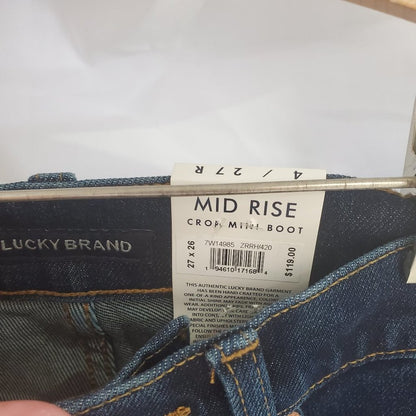 Mid Rise Ava Mini Boot 4-Way Stretch Jean,