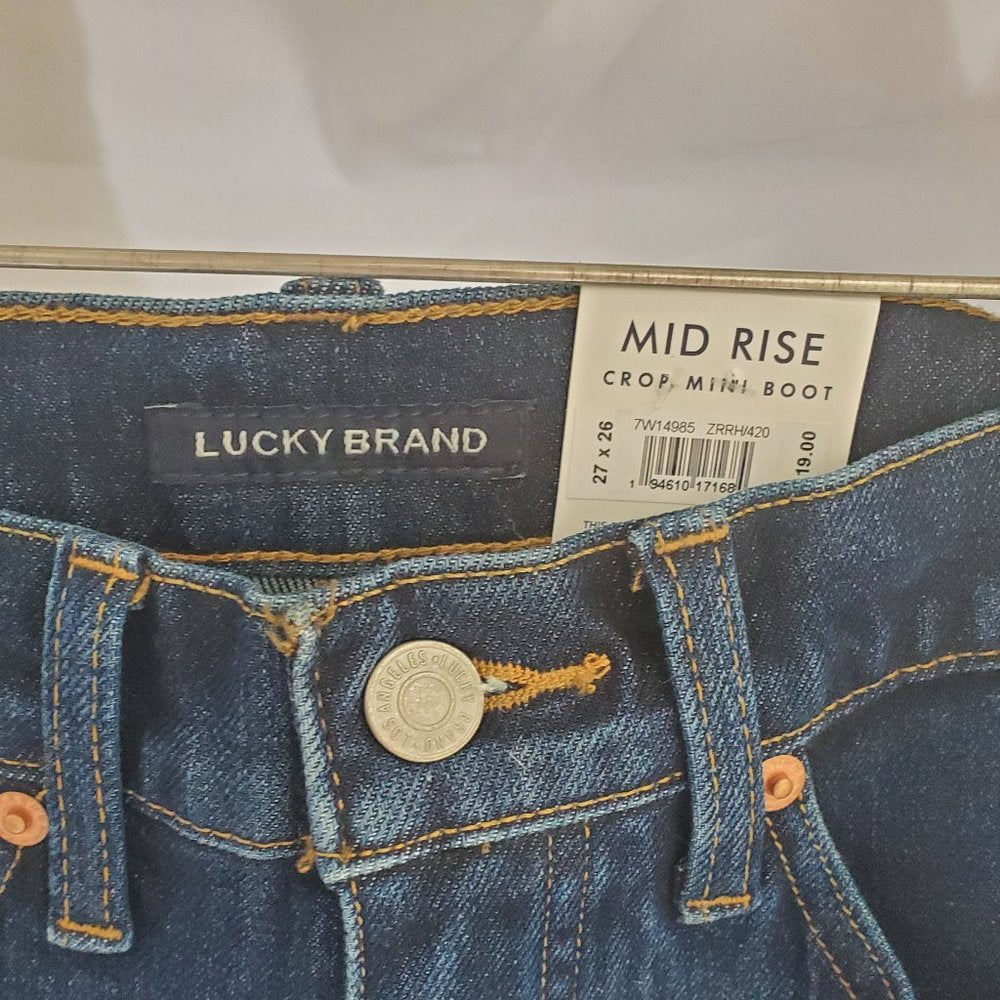 Mid Rise Ava Mini Boot 4-Way Stretch Jean,