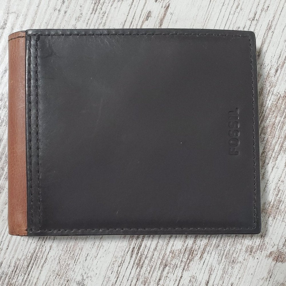 Men's Taren Traveler Wallet,Brown/Black