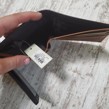 Men's Taren Traveler Wallet,Brown/Black