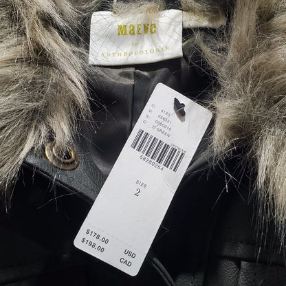 Maeve Kellie Laux Leather Coat, 2