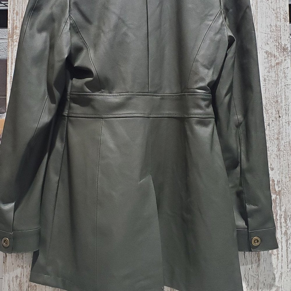 Maeve Kellie Laux Leather Coat, 2