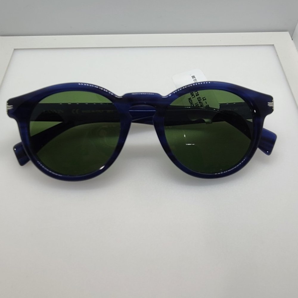 Lanvin Women's Striped Blue LNV610S Sunglasses