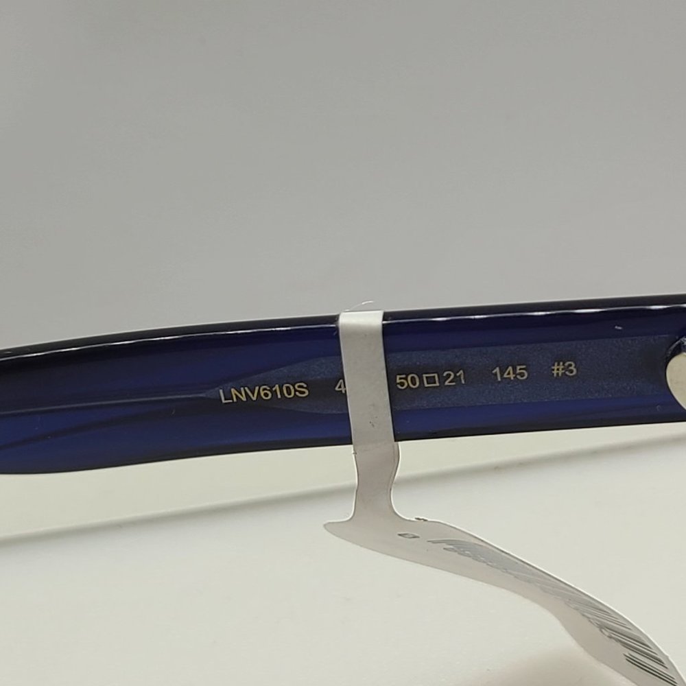 Lanvin Women's Striped Blue LNV610S Sunglasses