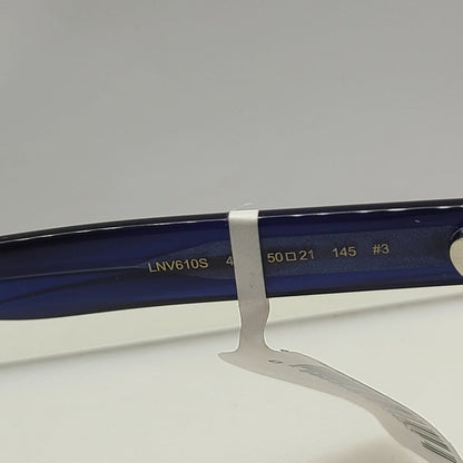 Lanvin Women's Striped Blue LNV610S Sunglasses