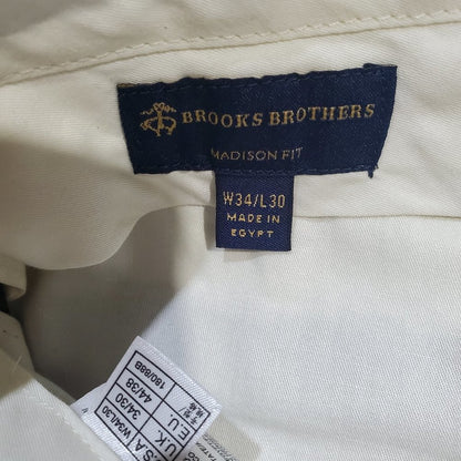 Madison Fit Wool Trousers, W34/L30