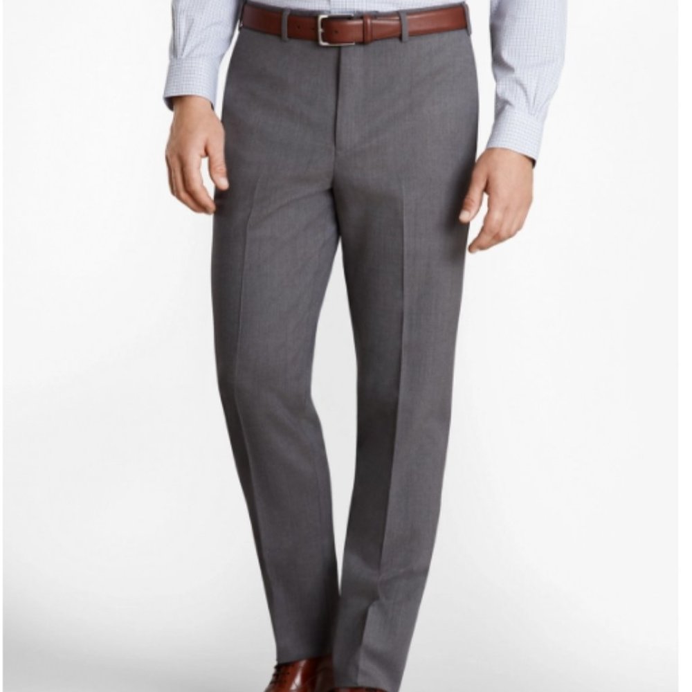 Regent Fit Stretch Wool Trousers, Various
