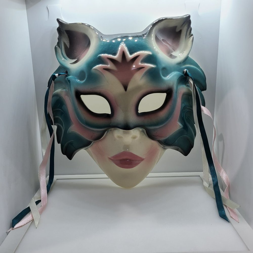 Clay Art Vintage Cat Mask