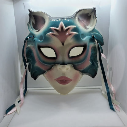 Clay Art Vintage Cat Mask