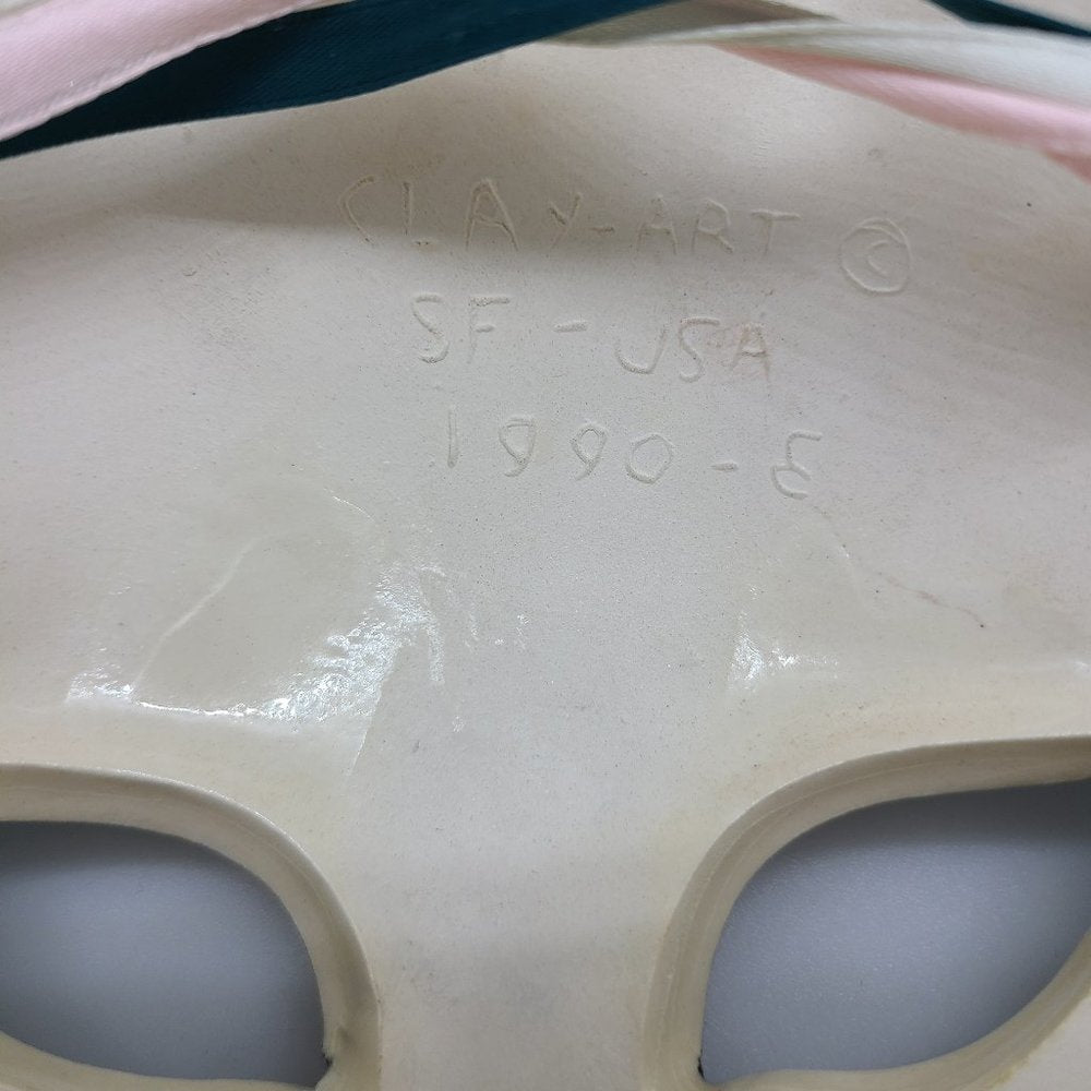 Clay Art Vintage Cat Mask