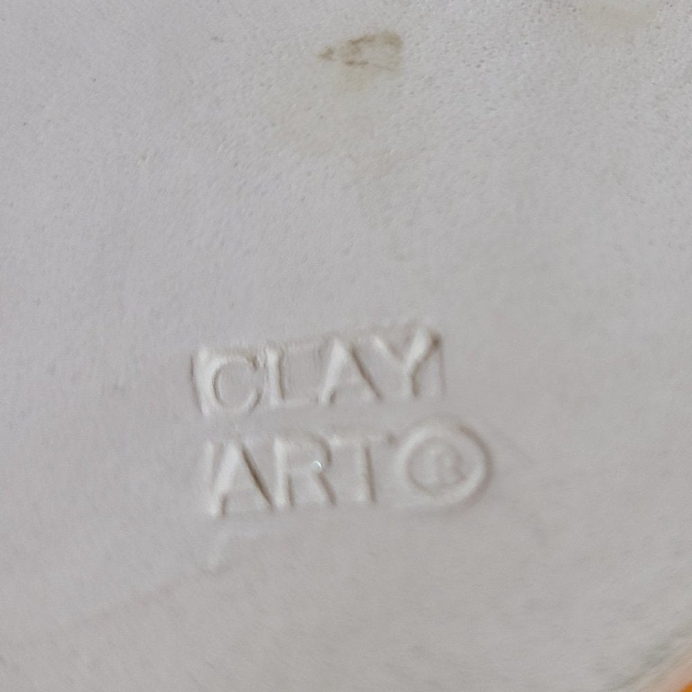 Clay Art Vintage Lady Face Hanging Mask