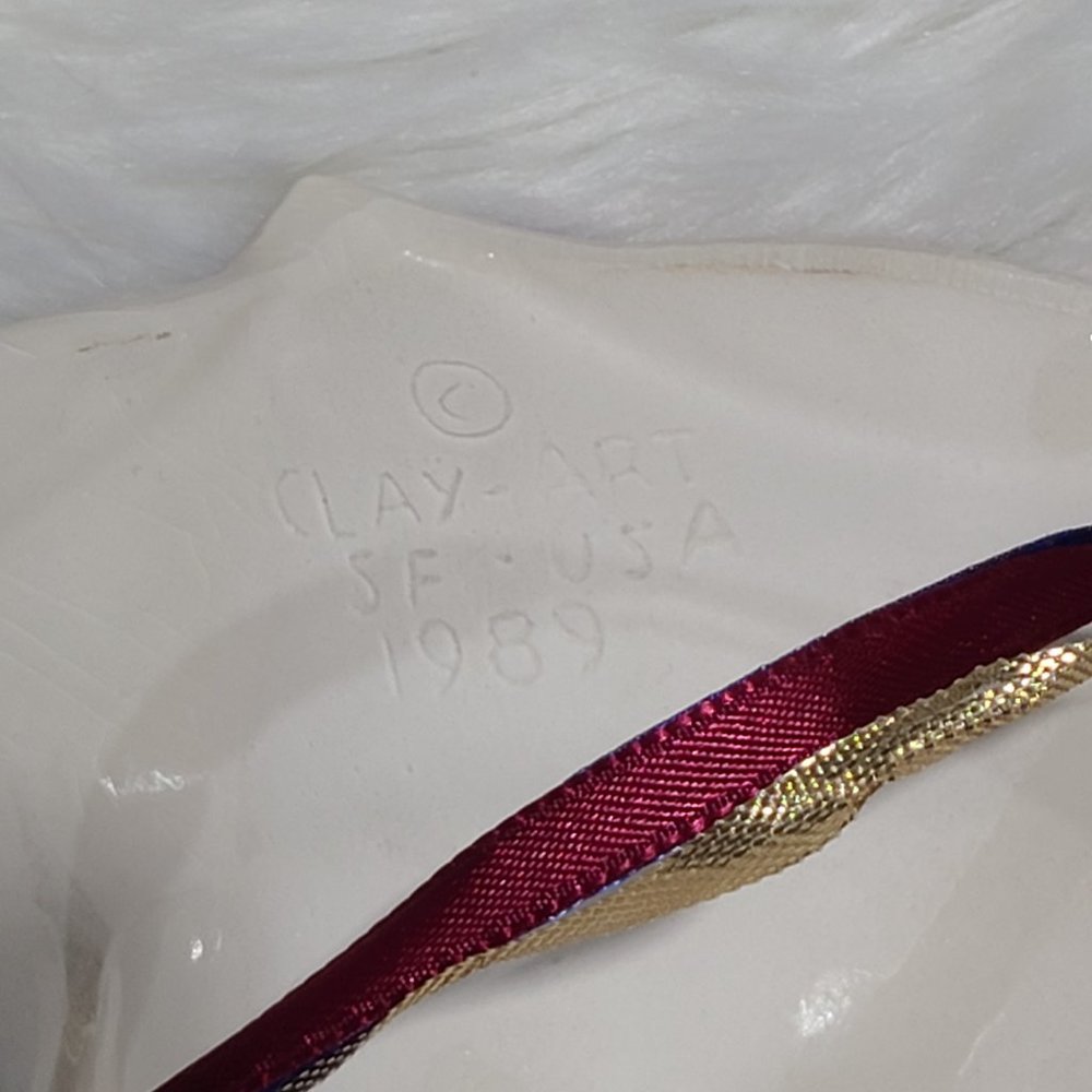 Clay Art 1989 Vintage Lady Face Mask