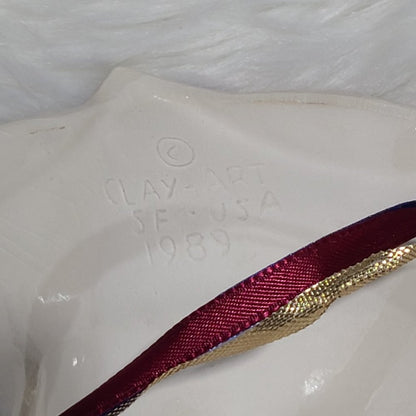 Clay Art 1989 Vintage Lady Face Mask