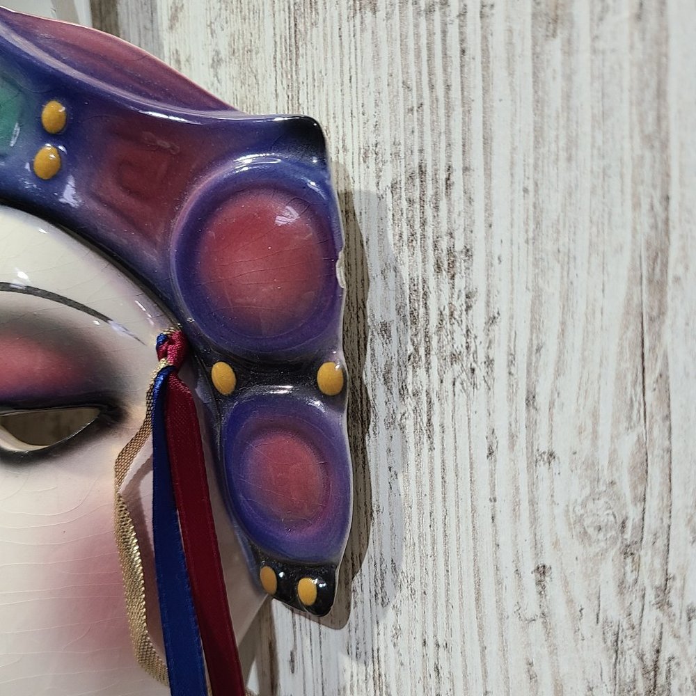 Clay Art 1989 Vintage Lady Face Mask