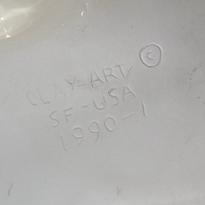 Clay Art SF-USA 1990-1 Magical Wizard Sorcerer Figurine Wall Art Hanging Mask