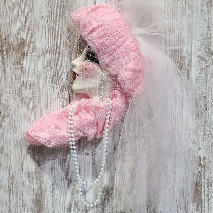 Unique Creations Limited Edition Hanging Wall Décor Lady Face 213/1000