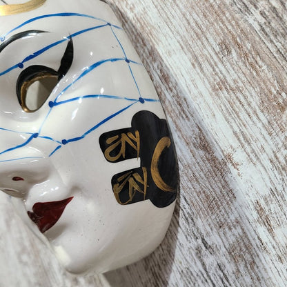 Hand Painted Hanging Wall Mask