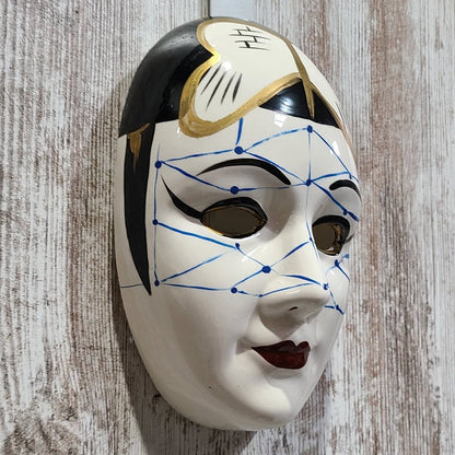 Hand Painted Hanging Wall Mask