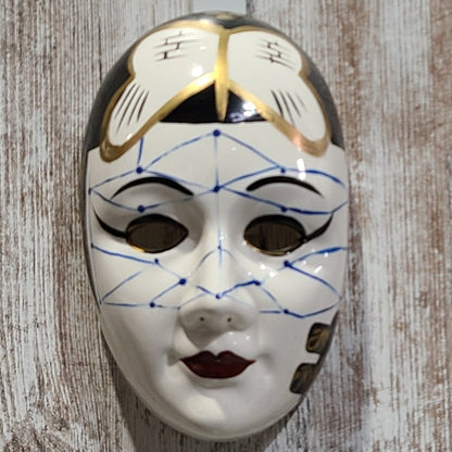 Hand Painted Hanging Wall Mask