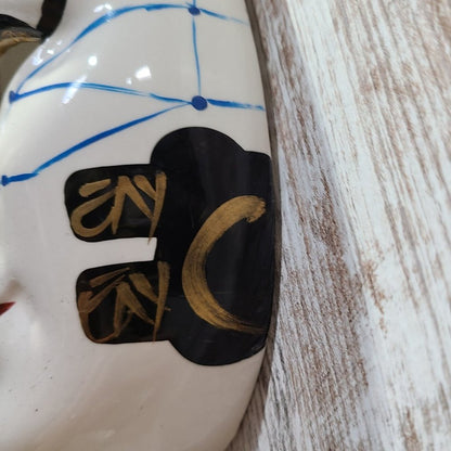 Hand Painted Hanging Wall Mask