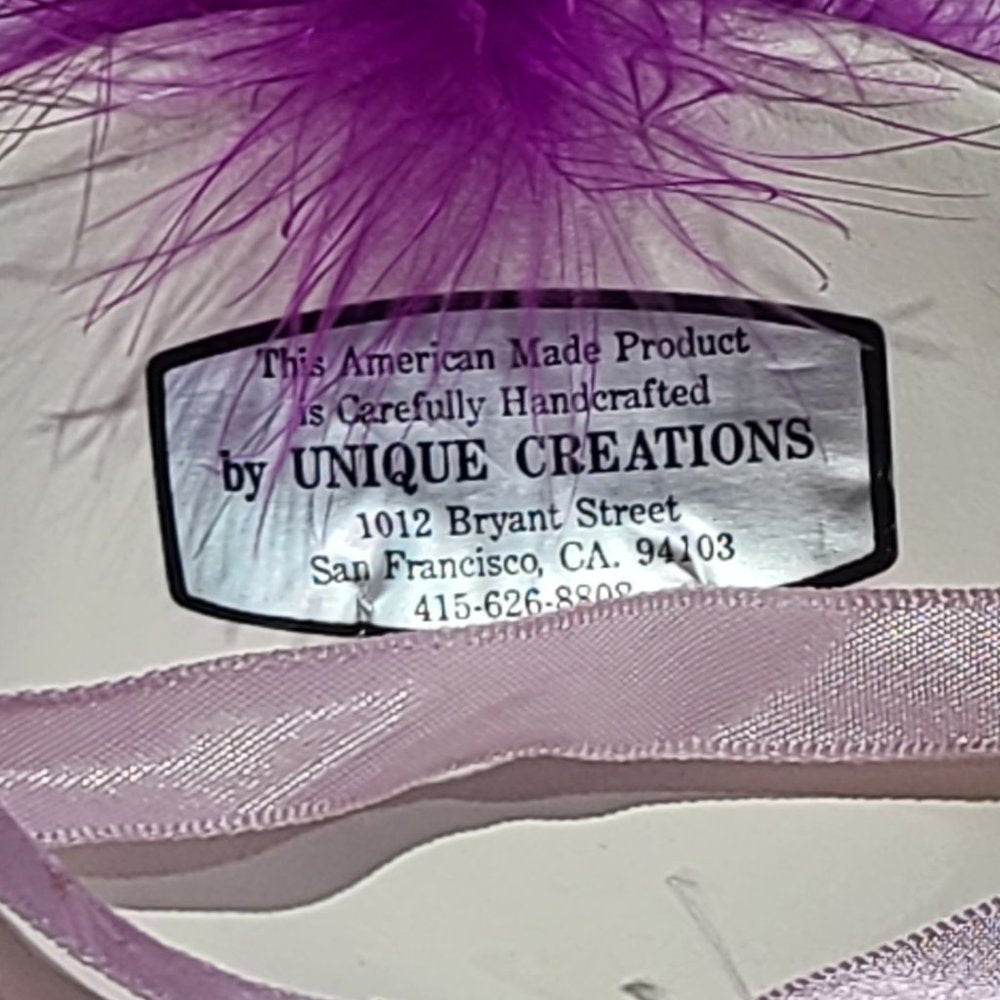 Signed Handcrafted Vintage Unique Creations Ceramic Face Mask