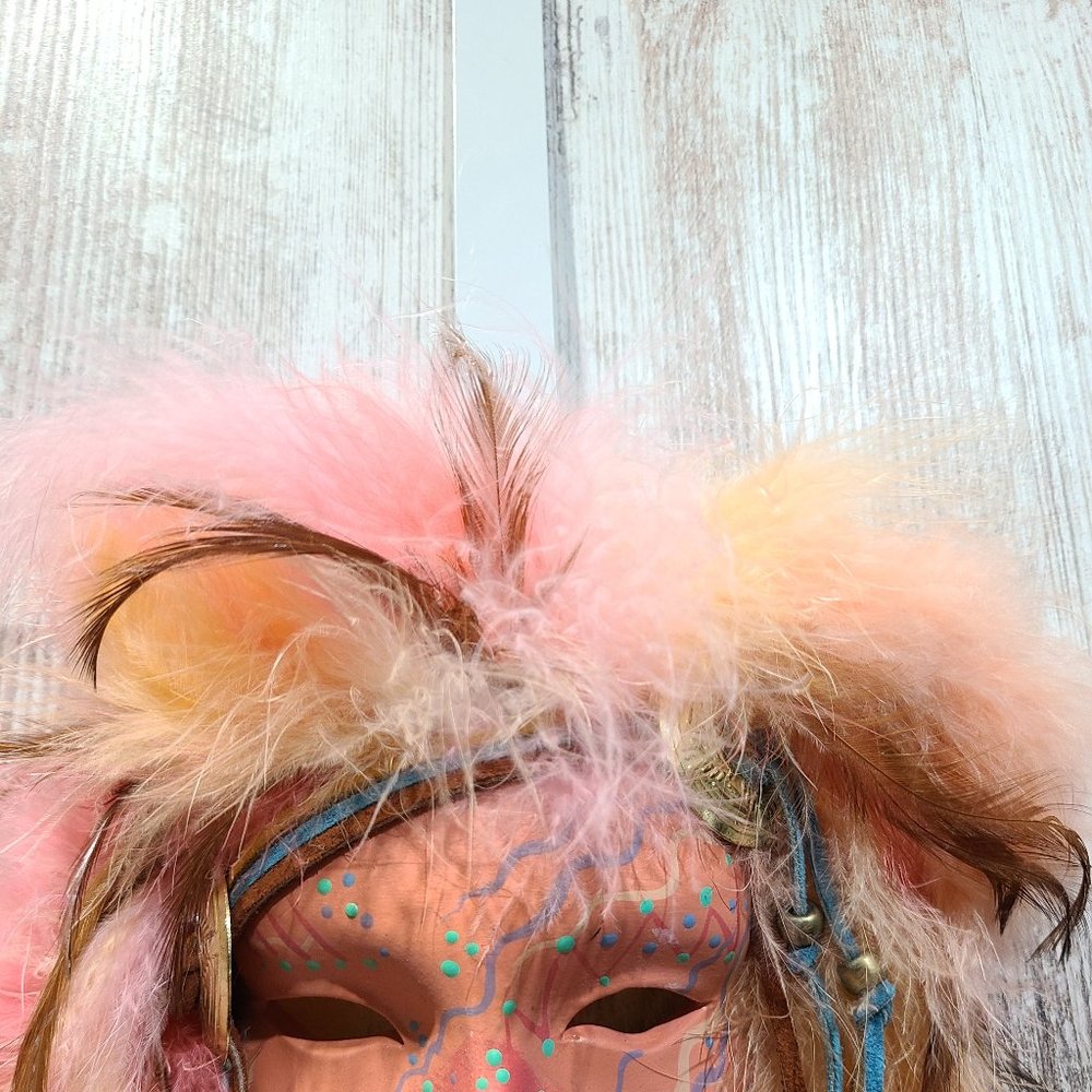 Vintage Native Hanging Wall Mask